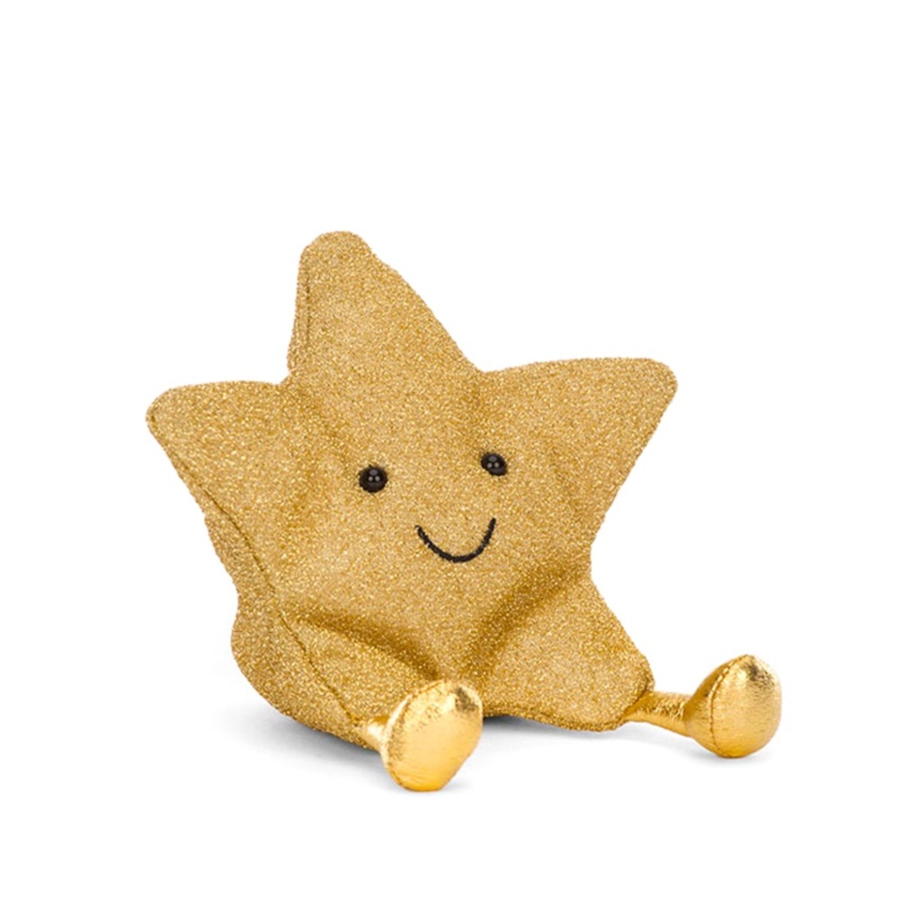 Jellycat Amuseable Star with Gold Boots RARE RETIRED in excellent condition